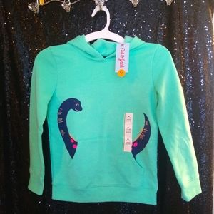 ⭐ Cat and Jack dinosaur childs pullover hoodie